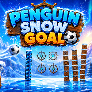 Penguin Snow Goal | HTML5 Arcade Game
